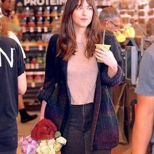 Raquel Allegra merino wool distressed cardigan